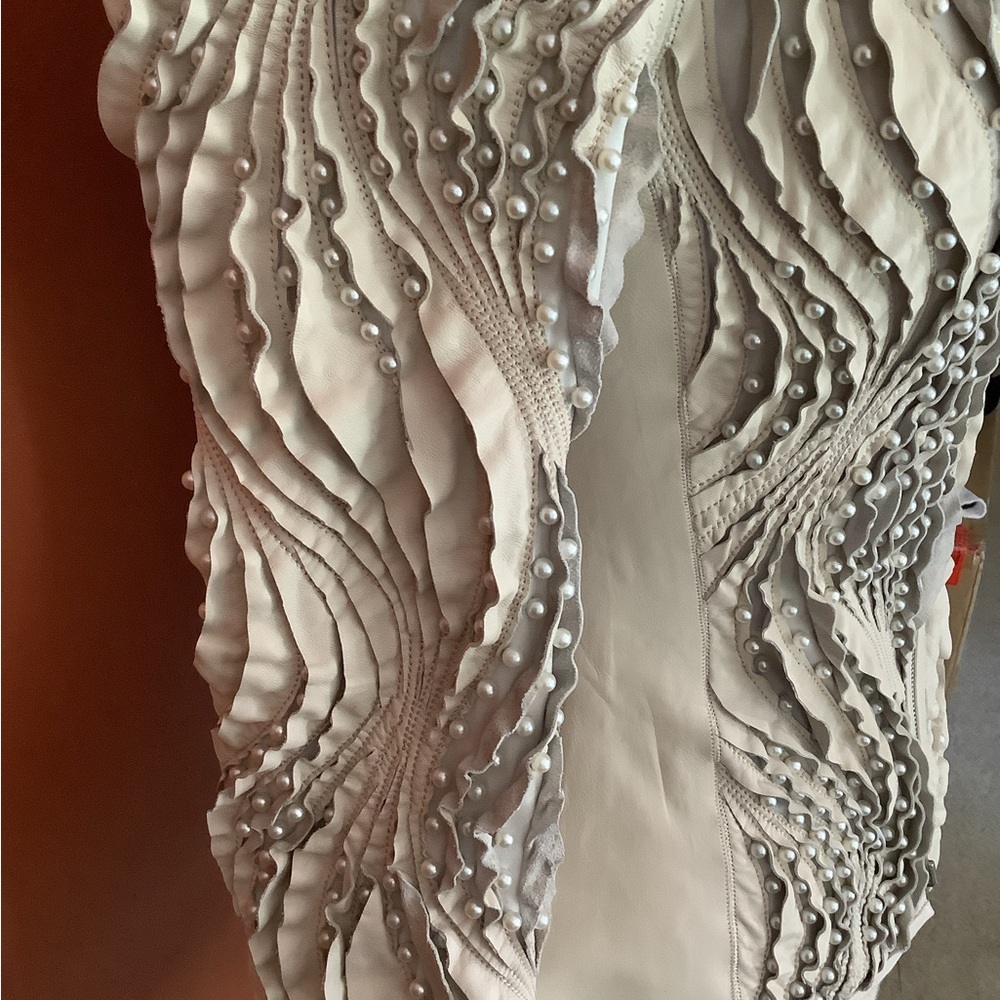 Figure flaCream lame leather forever completely reversible - Picture 4 of 16